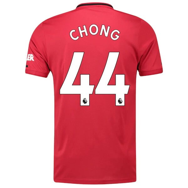 Replicas Camiseta Manchester United NO.44 Chong 1ª 2019/20 Rojo